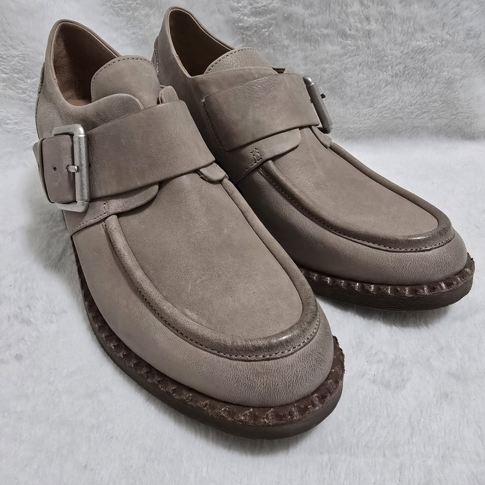 Gentle Souls Bestie Block Heel Loafer Preppy Office Academia Comfort Sz 9